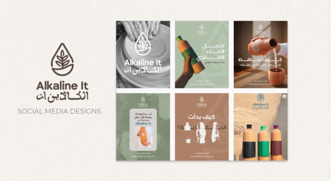 Alkaline It: Lifestyle content that repositioned a pottery brand in Qatar as a wellness brand.