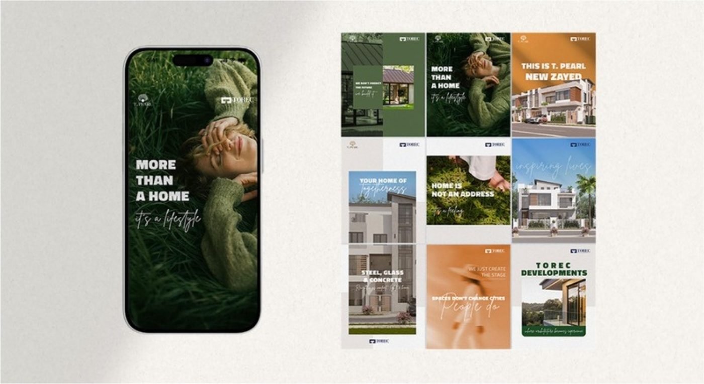 Torec Developments: Lifestyle-led social content for a real estate developer.